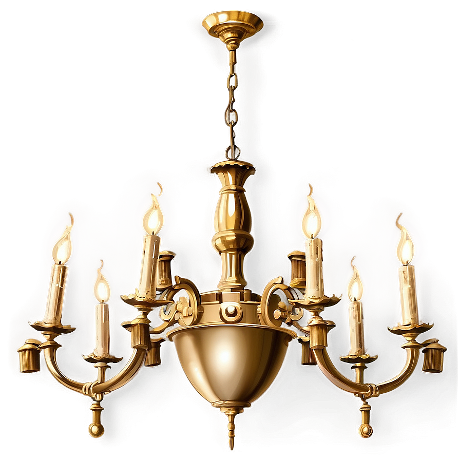 Brass Chandelier Png Bdd34