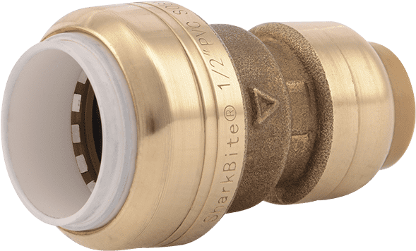 Brass Push Fit Plumbing Coupling