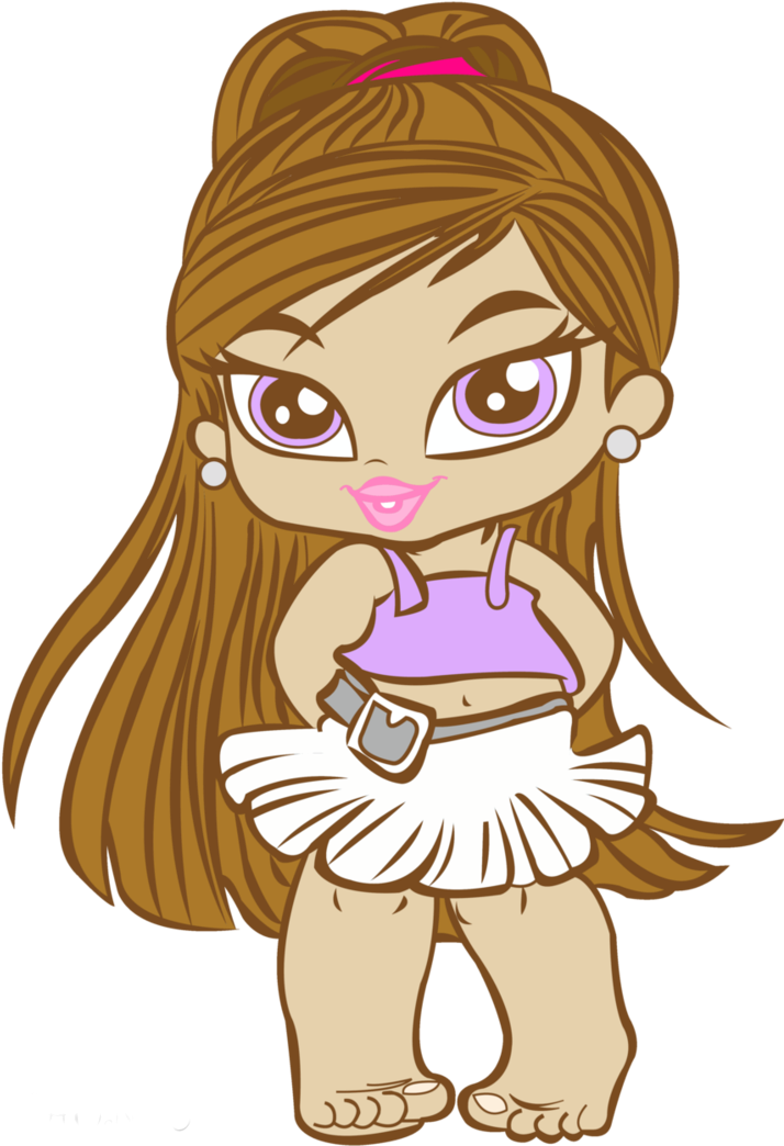 Bratz Doll Cheerleader Cartoon