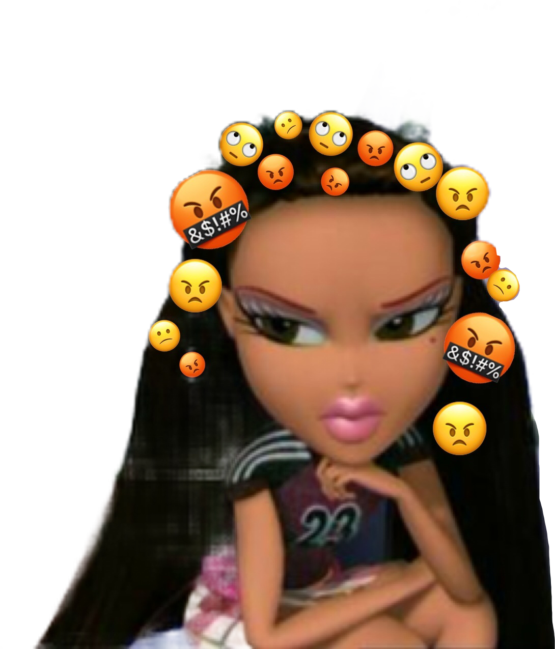 Bratz Doll With Emoji Halo