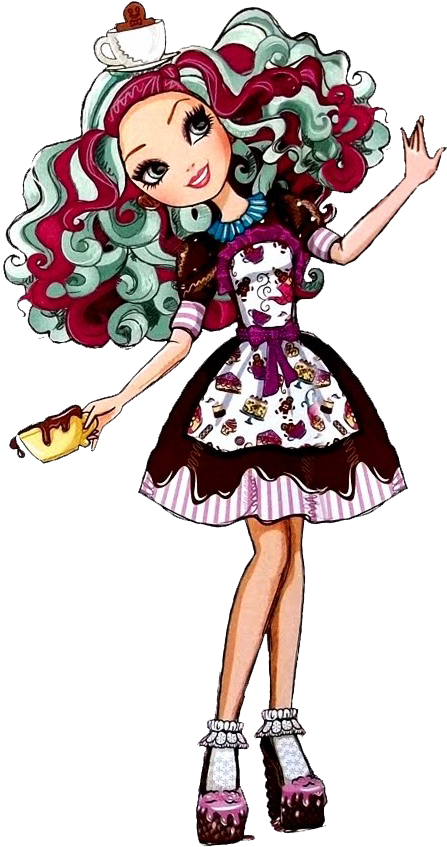 Bratz Png Image - Ever After High Madeline Hatter Sugar Coated, Transparent Png PNG with transparent background