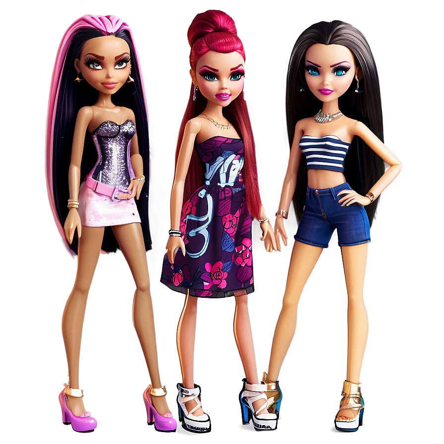 Bratz Fashion Sketch Png Kky7