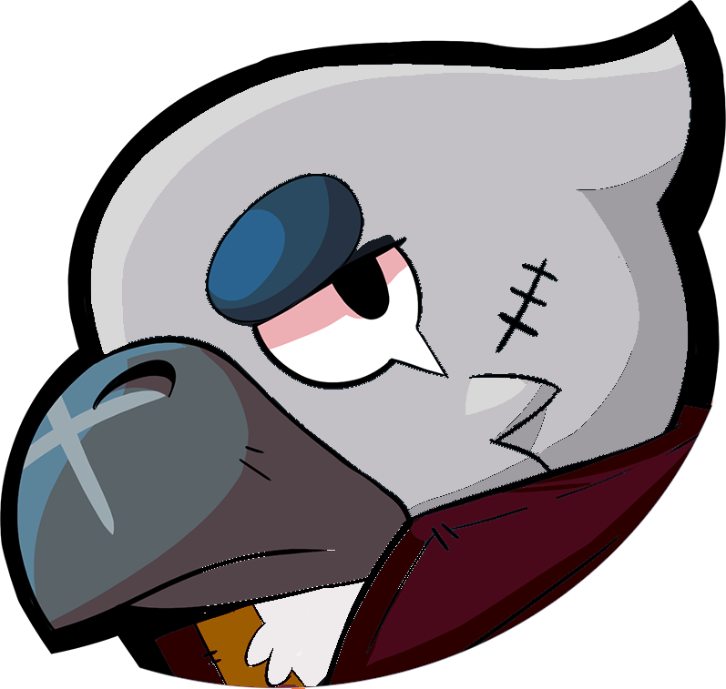 Brawl Stars Conception Wiki - White Crow Brawl Stars, HD Png Download PNG with transparent background