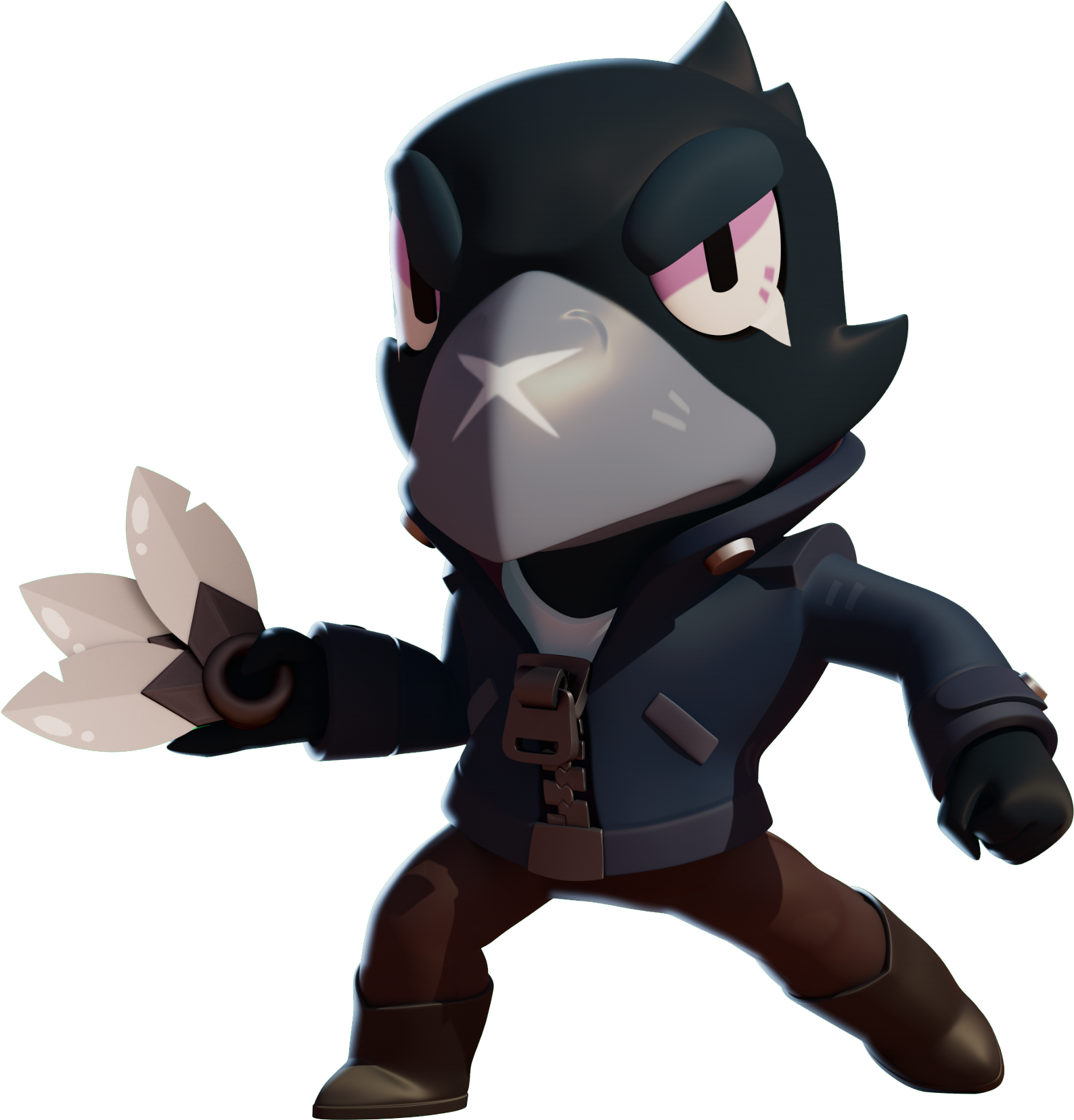 Brawl Stars Crow Character Render