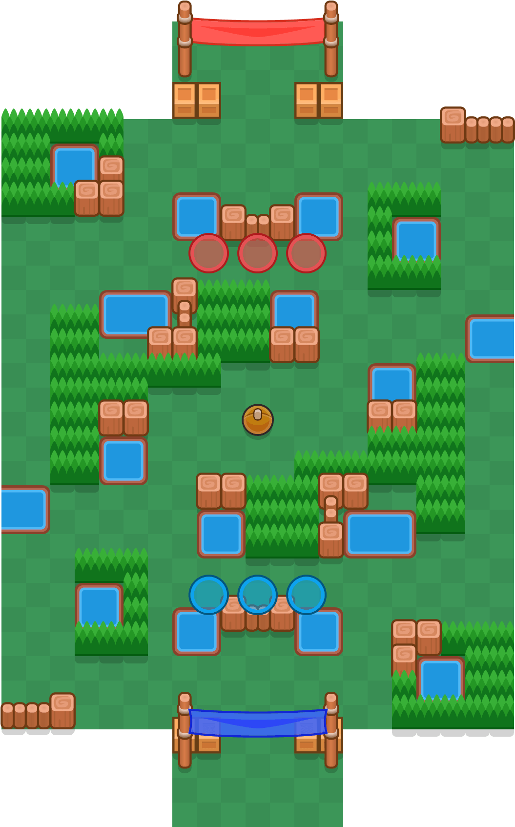 Brawl Stars Map Layout