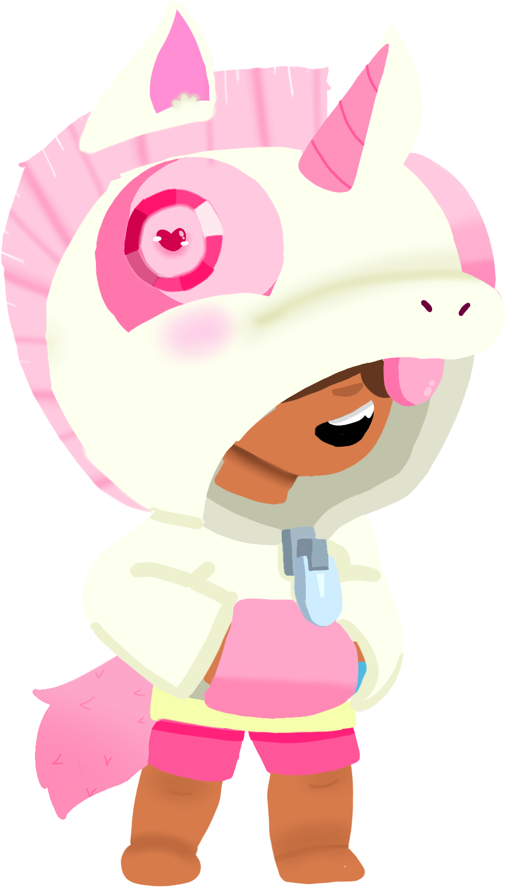 Brawl Stars Unicorn Costume Character