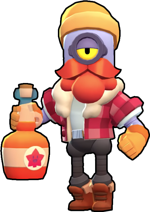 Brawl Stars Wiki - Brawl Stars Barley Skin, HD Png Download PNG with transparent background