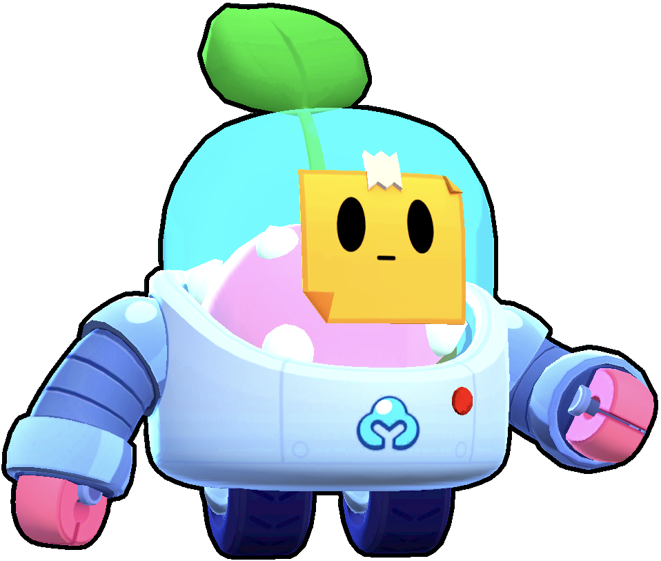 Brawl Stars Wiki - Brawl Stars Brawler Sprout, HD Png Download PNG with transparent background