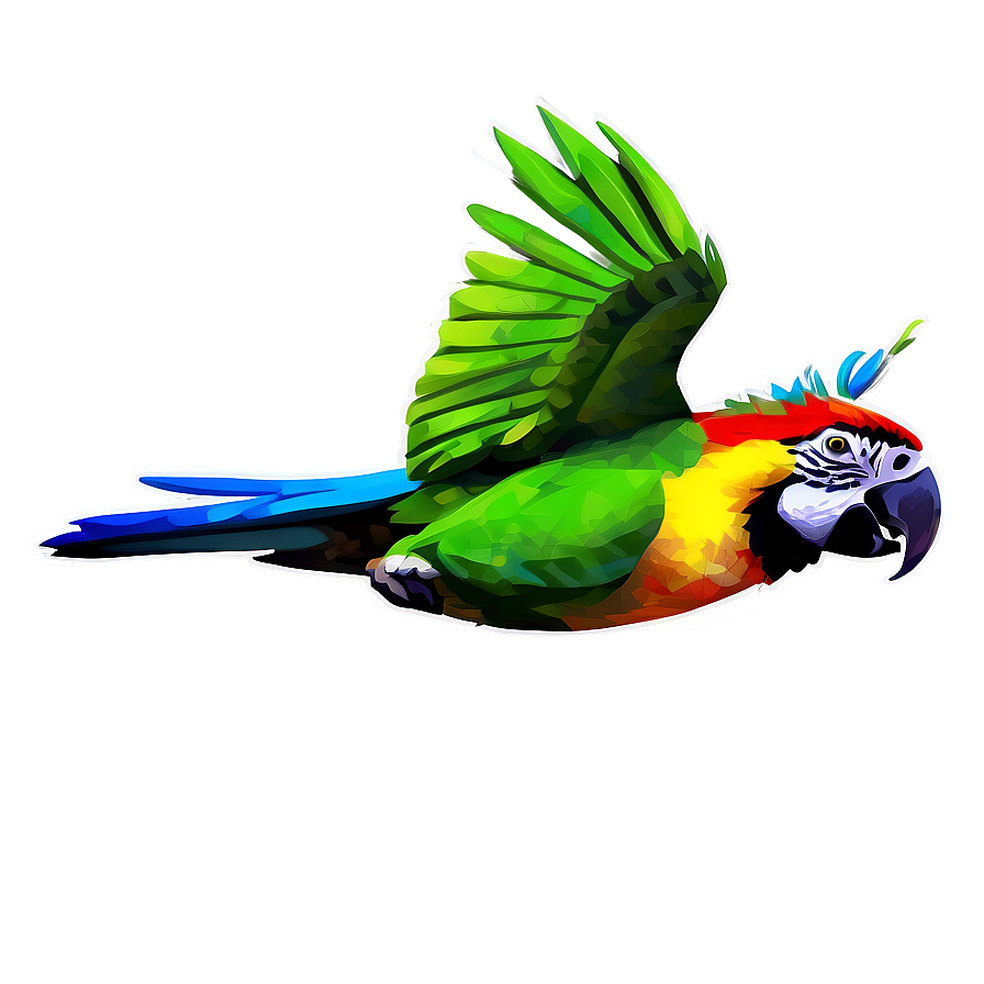 Brazil Tropical Parrot Png 88