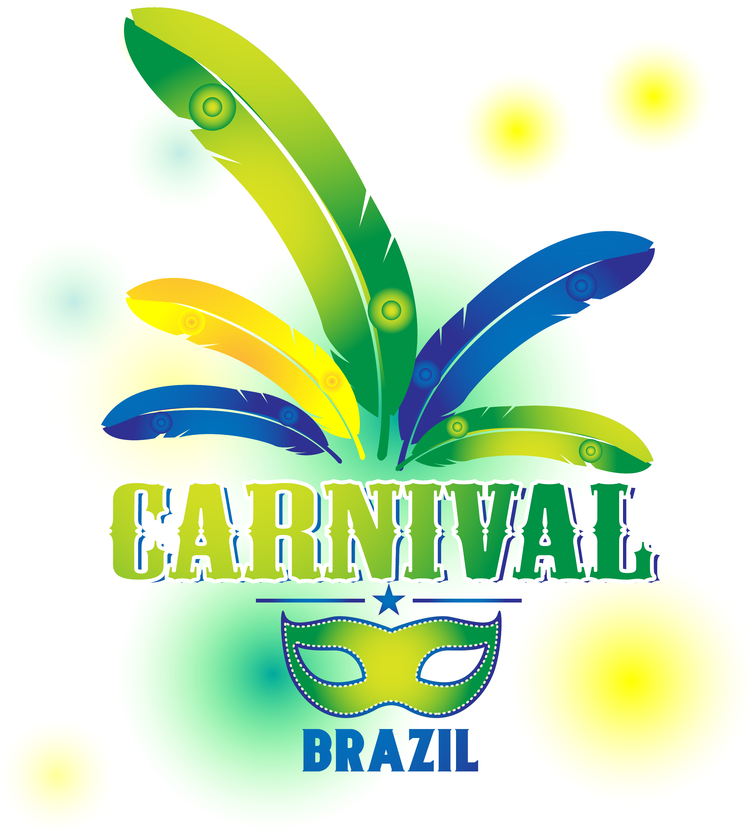 Brazilian Carnival Festive Graphic