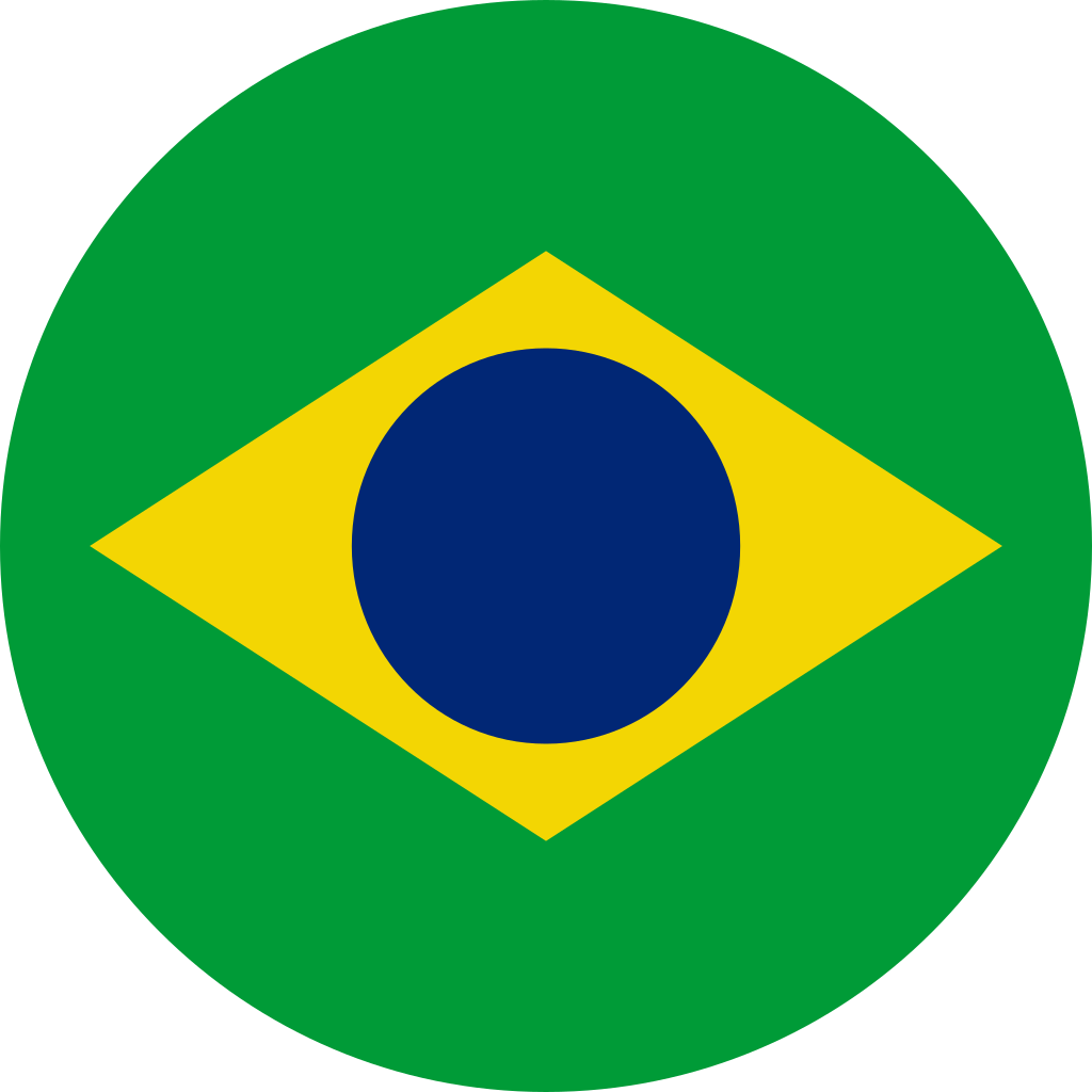 File - Brazilian Flag - Round - Svg - Brazil Flag Round Png, Transparent Png PNG with transparent background