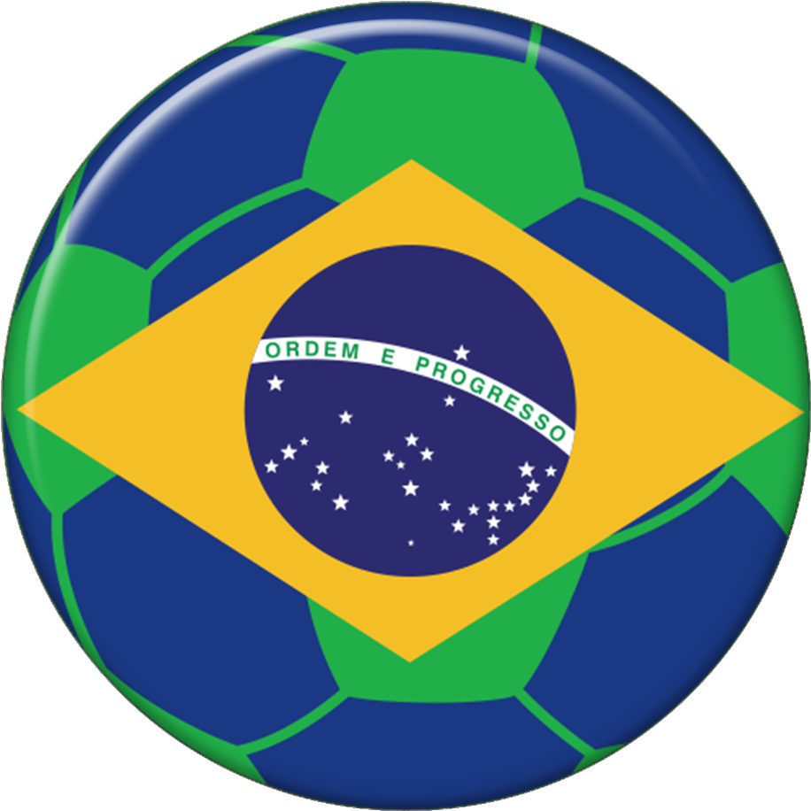 Transparent Bola De Futebol Png - Brazil Flag, Png Download PNG with transparent background
