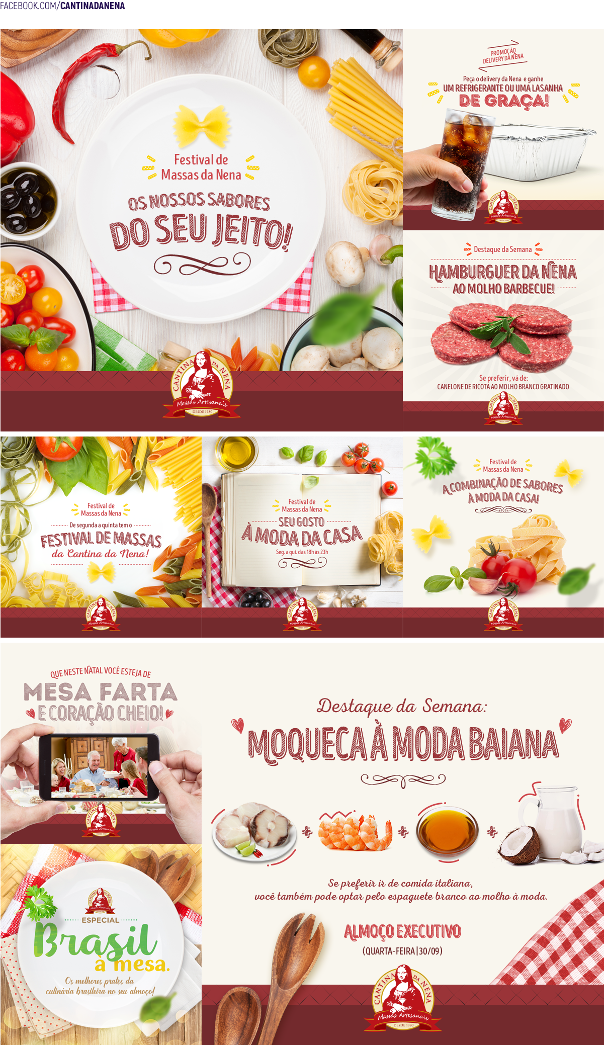 Brazilian Food Festival Promotional Collage