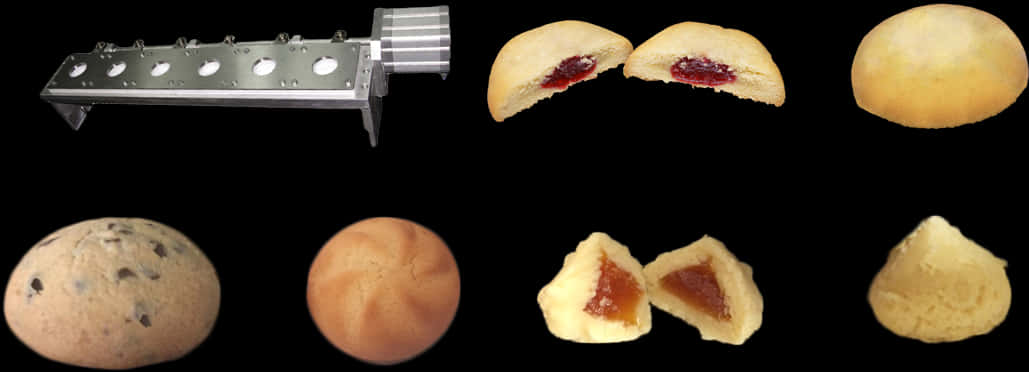 Bread Productionand Varieties PNG with transparent background
