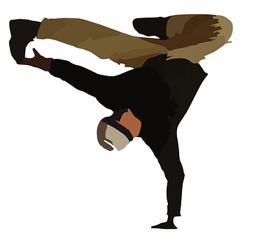 Breakdancer In Action.png PNG image with a transparent background, free high-resolution download