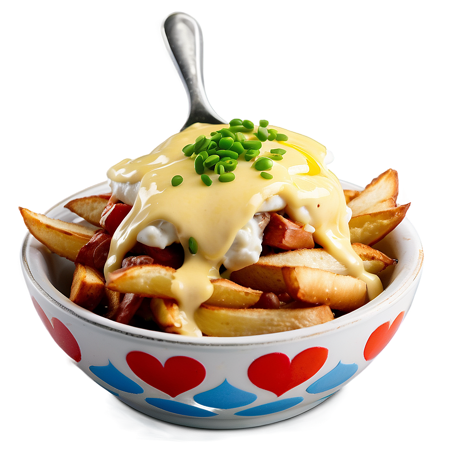 Breakfast Poutine With Hollandaise Png Hbl72