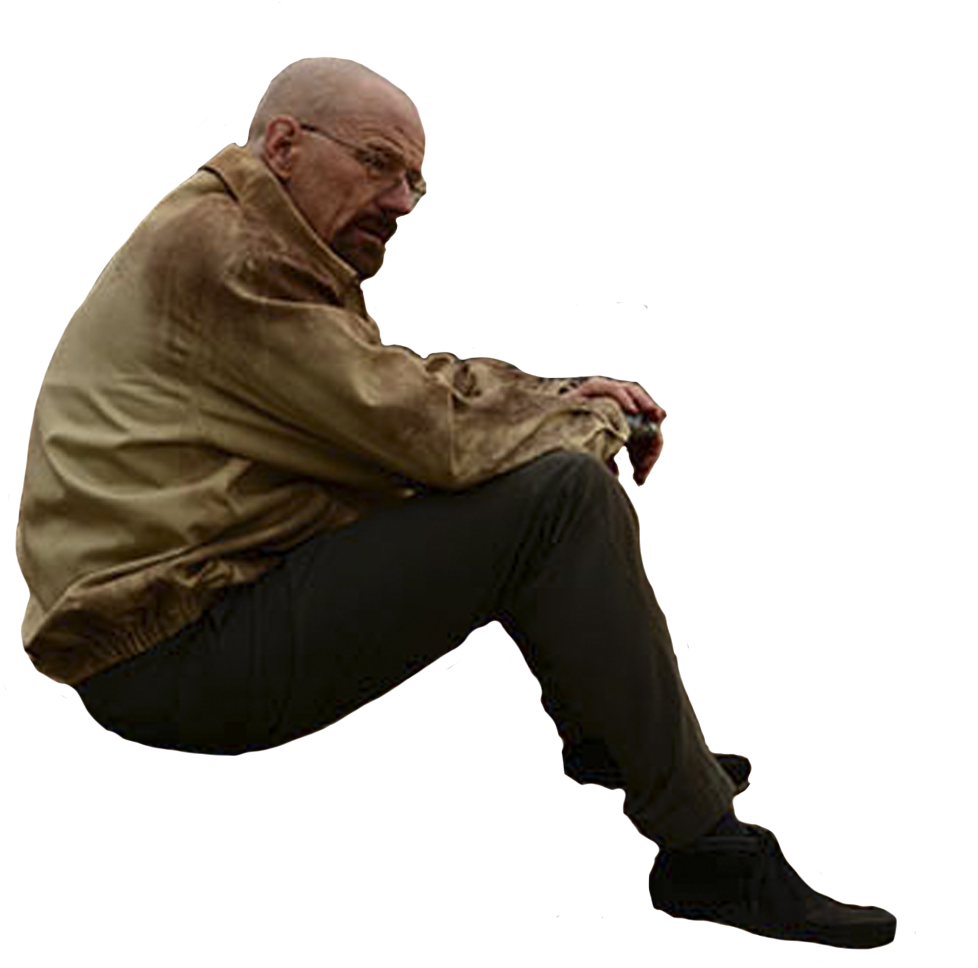 Breaking Bad , Png Download - Sitting, Transparent Png PNG with transparent background