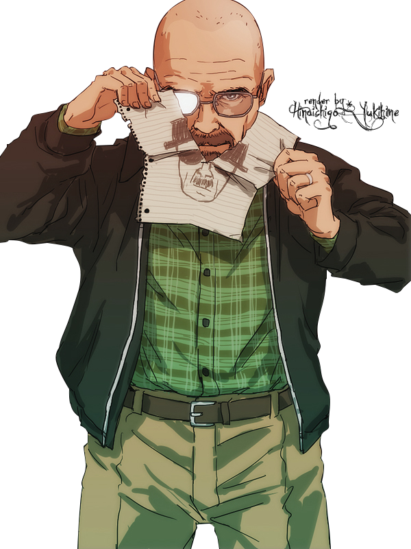 Breaking Bad Render , Png Download - Walter White Fan Art, Transparent Png PNG with transparent background