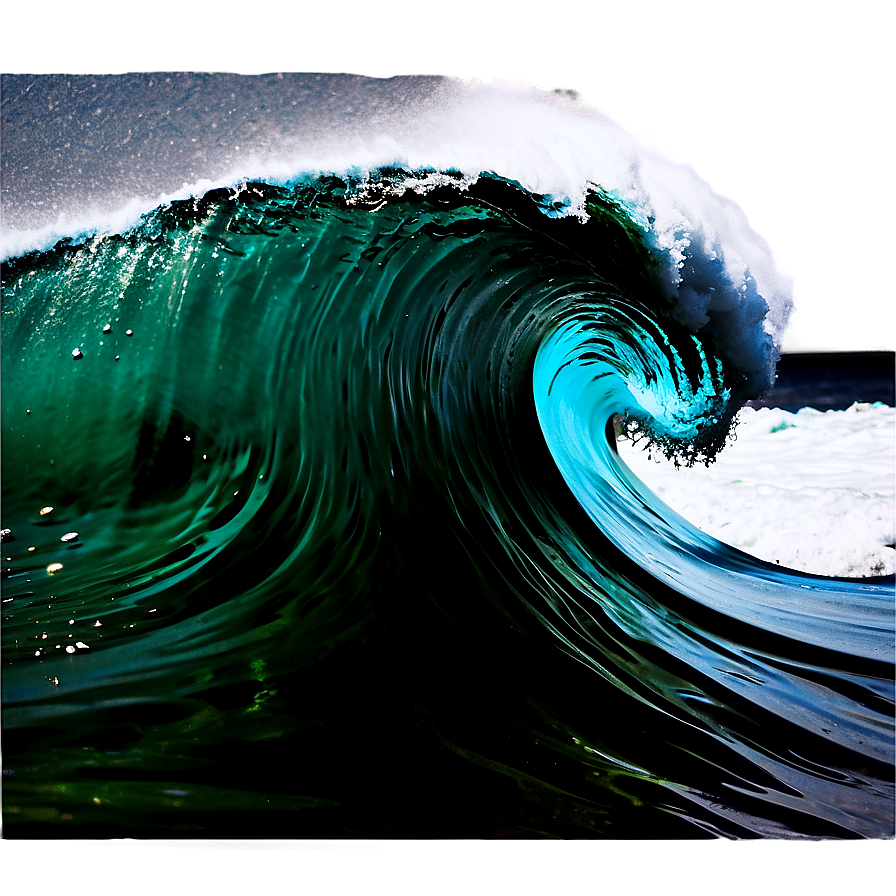 Breaking Wave Panorama Png Dge