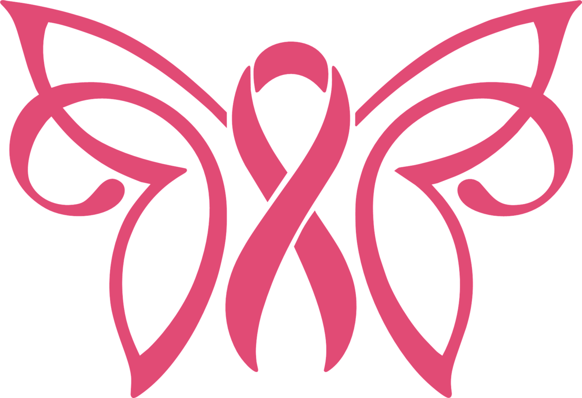 Breast Cancer Butterfly Svg, HD Png Download PNG with transparent background