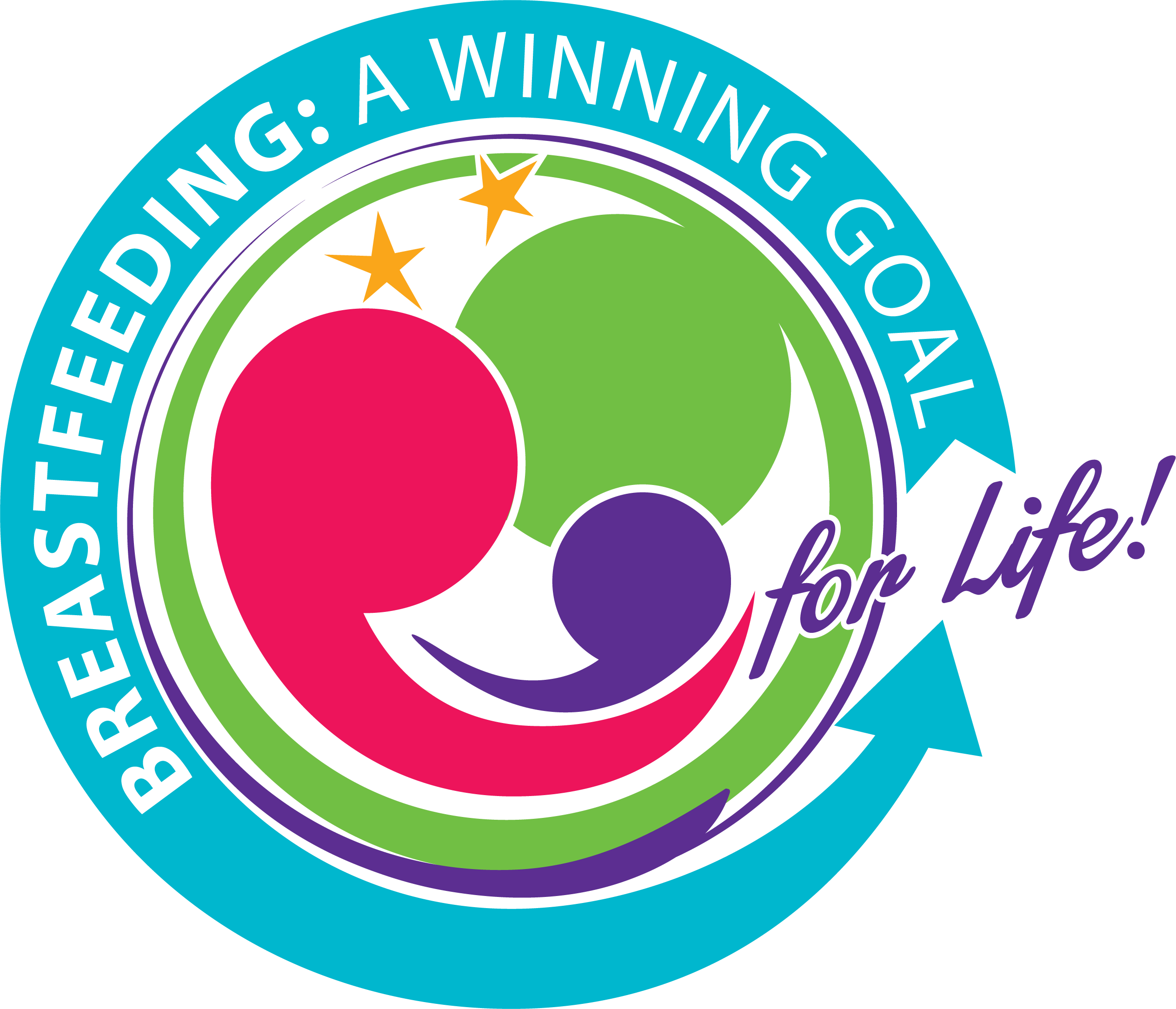 Breastfeeding Winning Goal For Life Logo