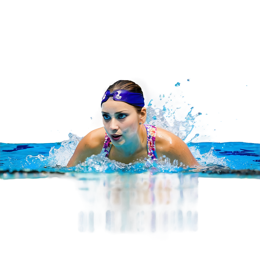 Breaststroke Technique PNG dob PNG with transparent background