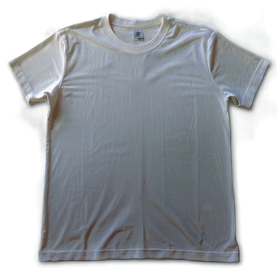 Breathable White T-shirt Png Scf74