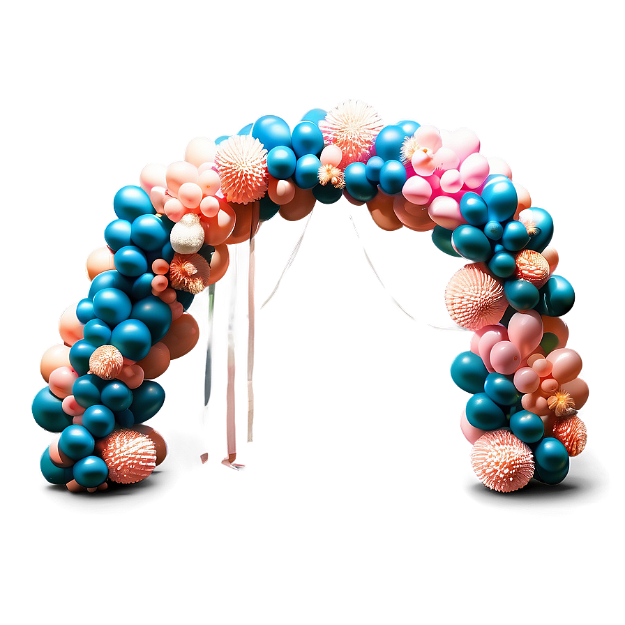 Bridal Shower Balloon Arch Png Wmp34