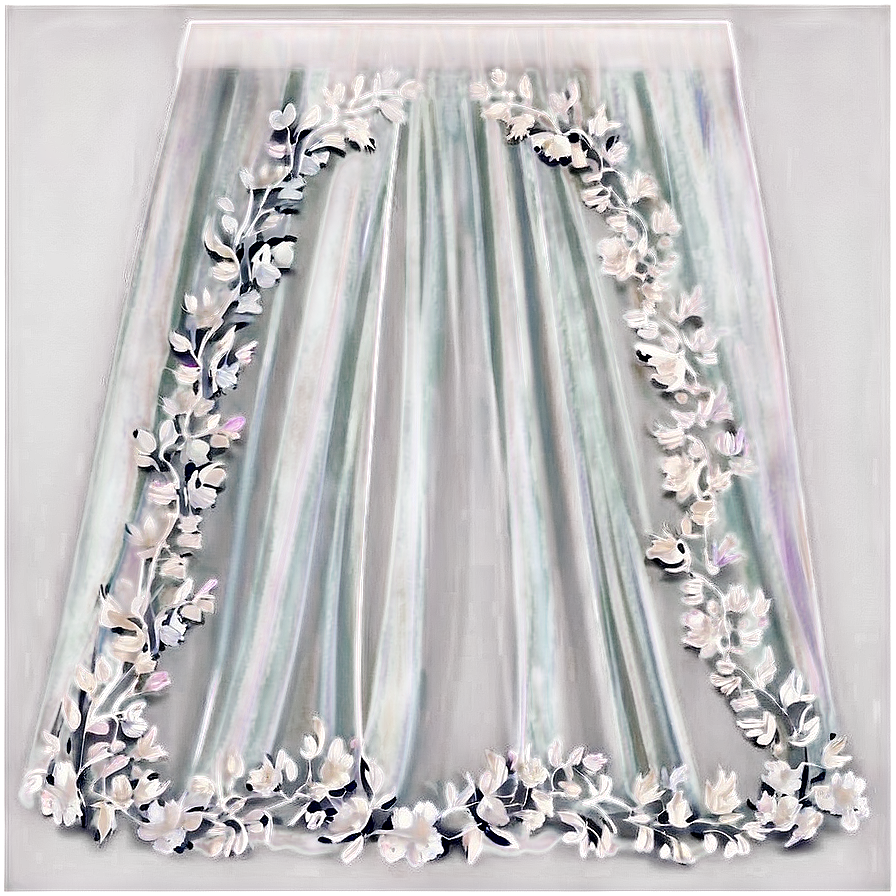 Bridal Veil Design Png 06272024