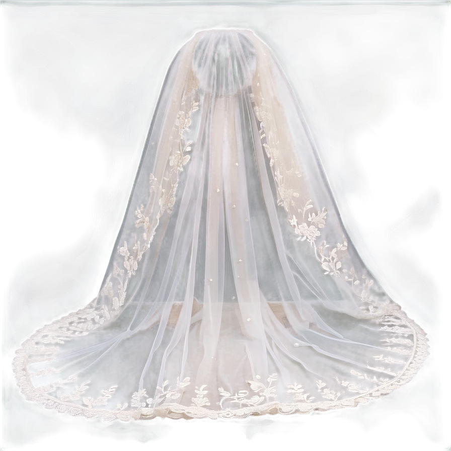 Bridal Veil Design Png 44