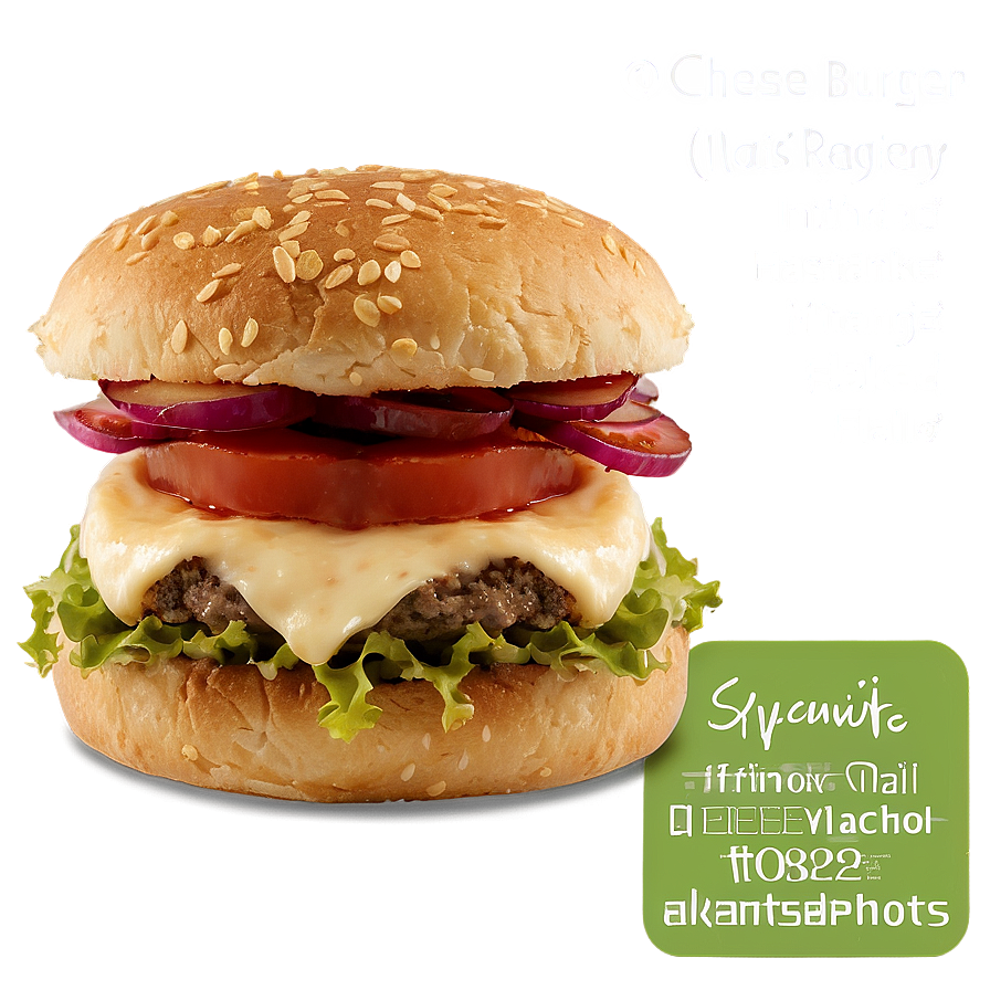 Brie Cheese Burger Png 05042024