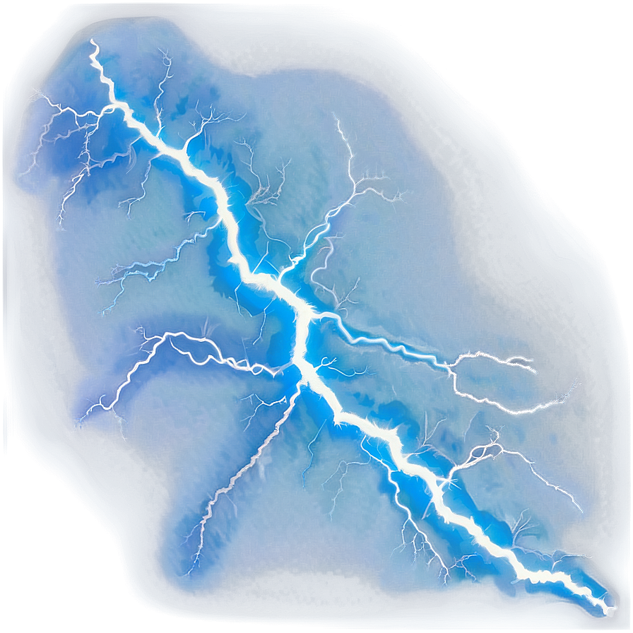 Bright Blue Lightning Png 83