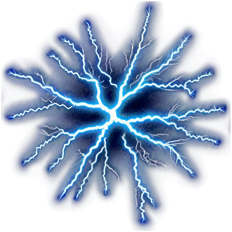 Bright Blue Lightning Png Mhg