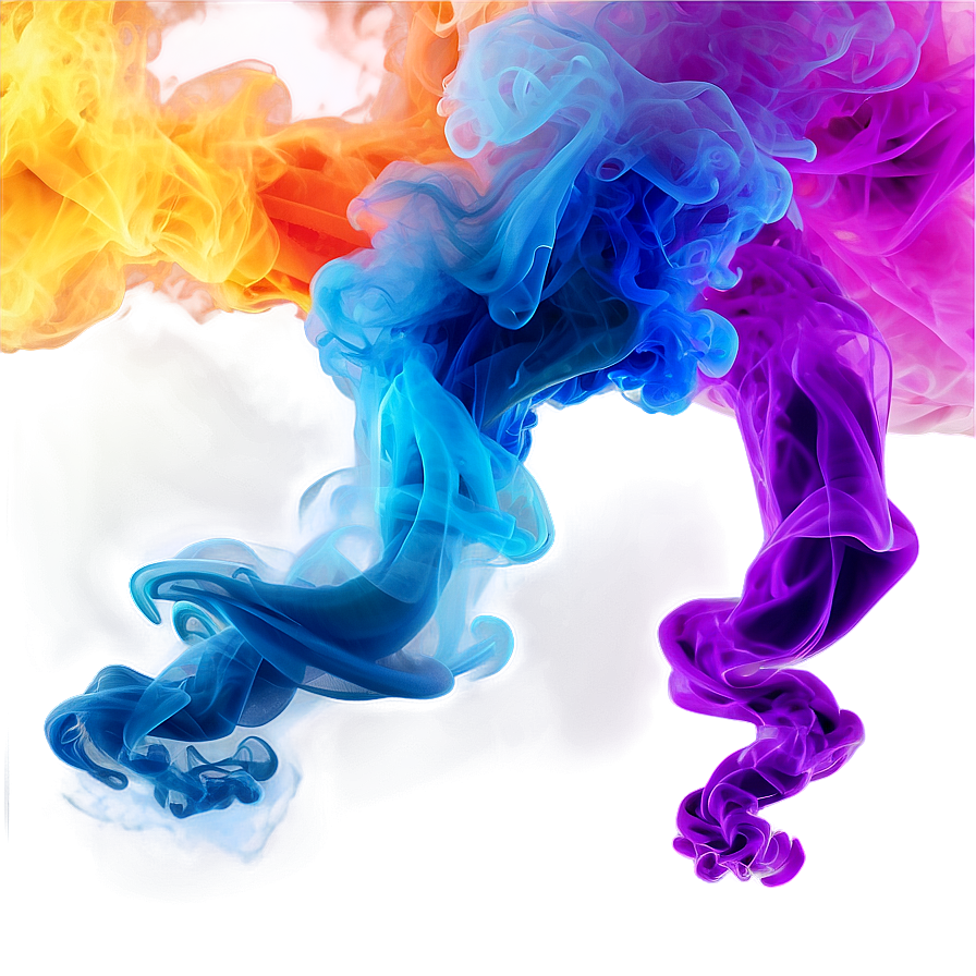 Bright Color Smoke Wave Png 06252024