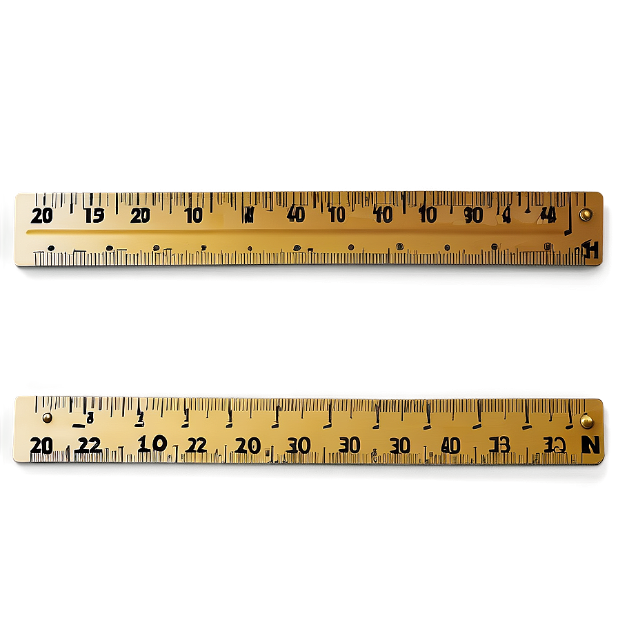 Bright Colored Ruler Png 05252024