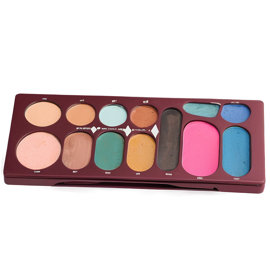 Bright Colors Makeup Palette Png Ofa70