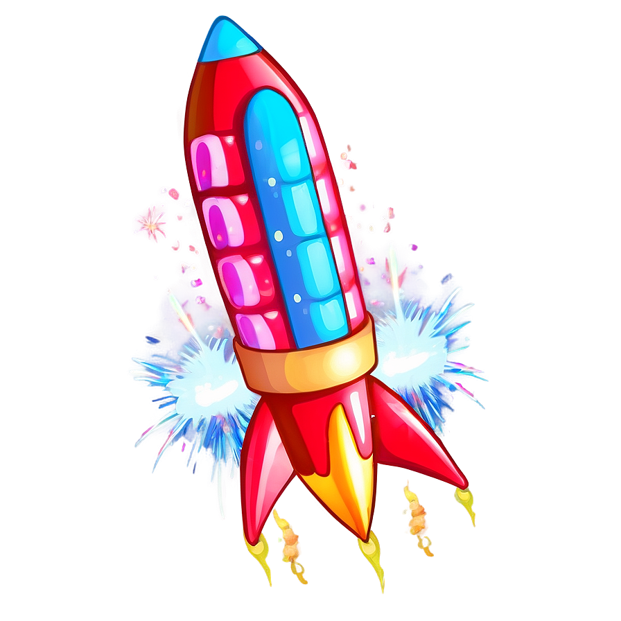 Bright Firework Rocket PNG 73 PNG image with a transparent background, free high-resolution download