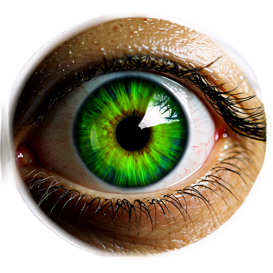 Bright Green Eye Png 44