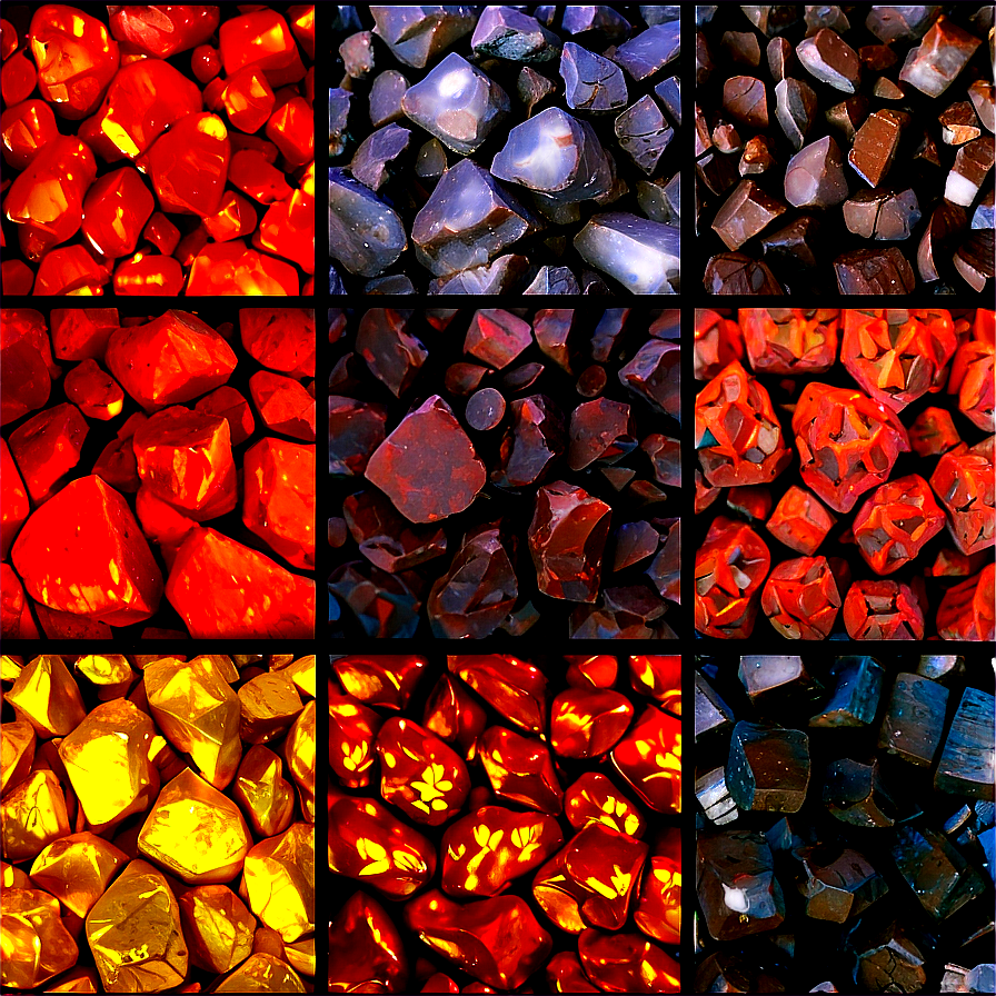 Bright Iron Ore Collection Png 06212024