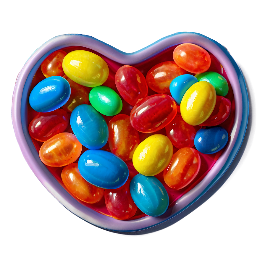 Bright Jelly Beans Png 06292024