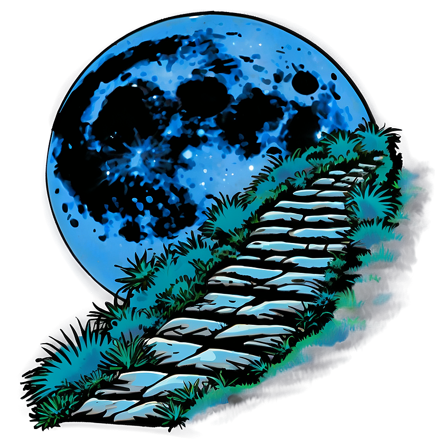 Bright Moonlight Path Png 86