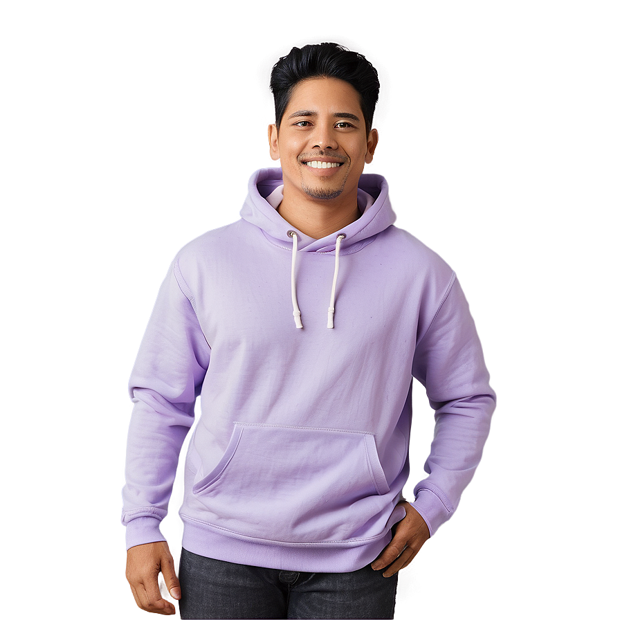 Bright Purple Hoodie Visual Png 51