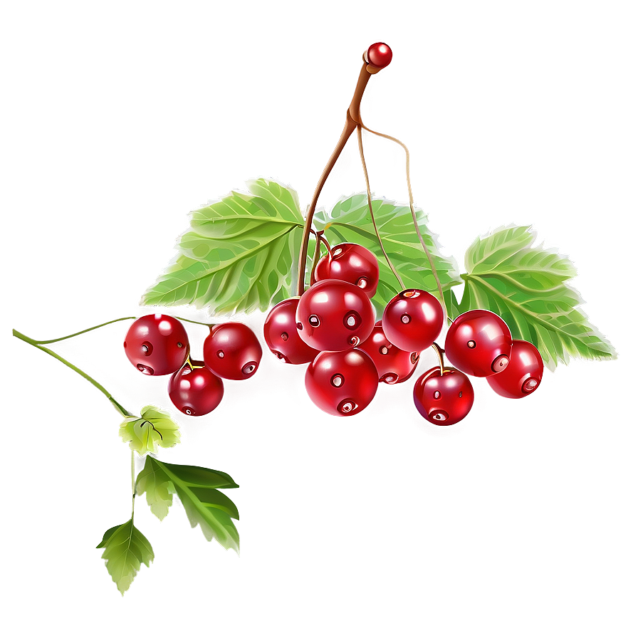 Bright Red Currant Png 05232024