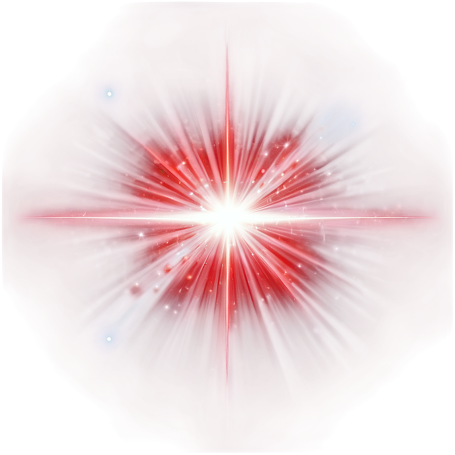 Bright Red Flare Effect Png 86