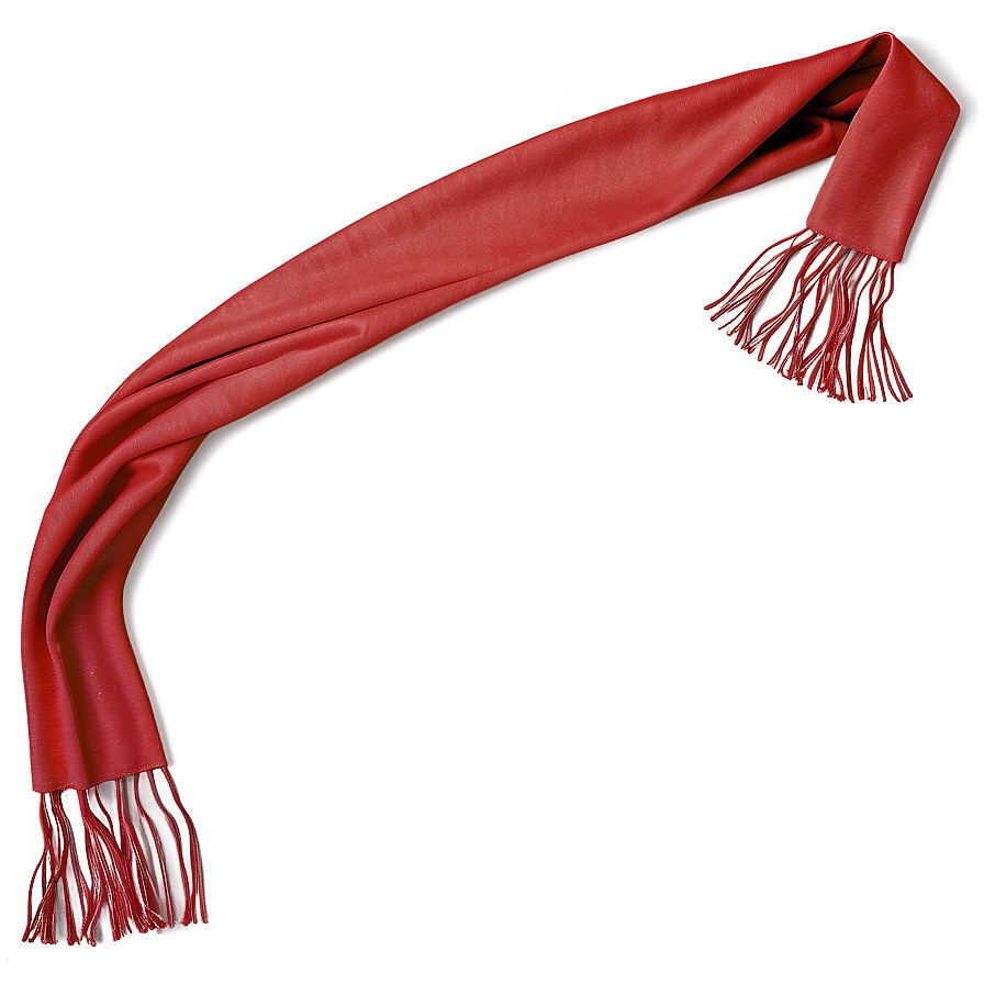 Bright Red Scarf PNG gap PNG image with a transparent background, free high-resolution download