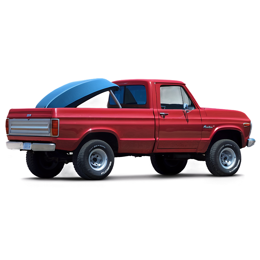 Bright Red Truck Png 33