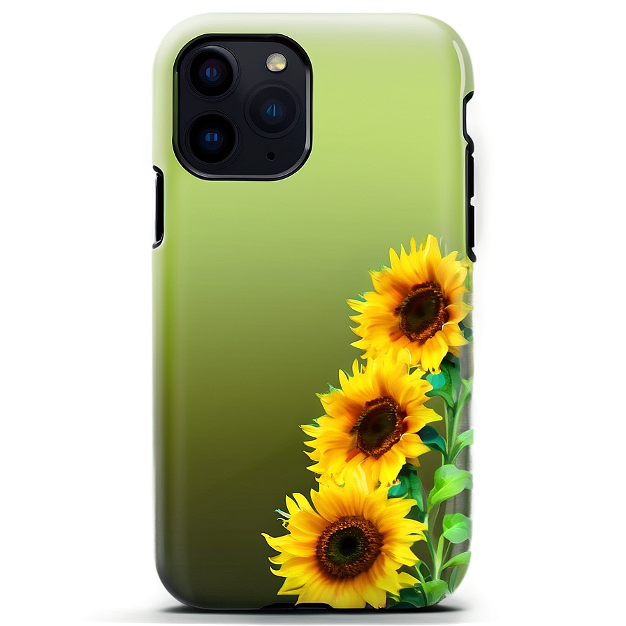 Bright Sunflower Iphone Case Png Mey14