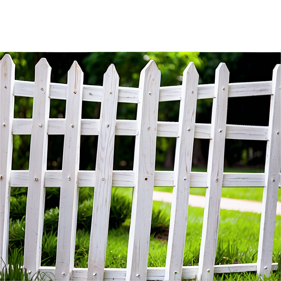 Bright White Fence Panel Png Jwd8