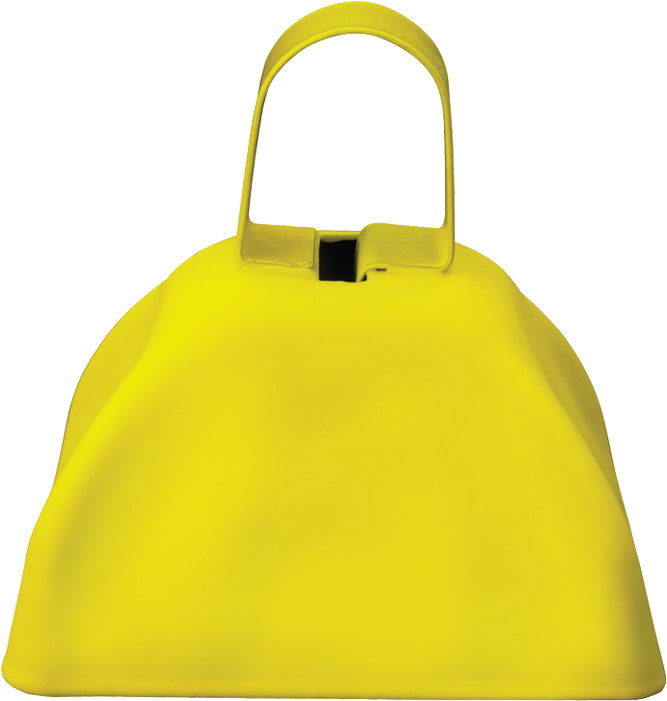 Bright Yellow Designer Handbag