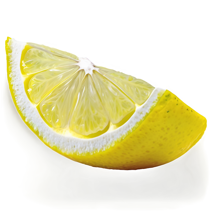 Bright Yellow Lemon Slice Png Pwn4